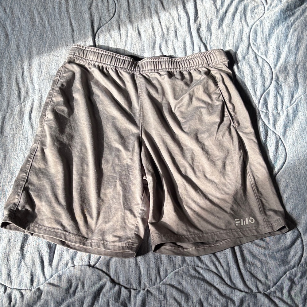 Fila Men's Athletic Shorts in Light Gray
